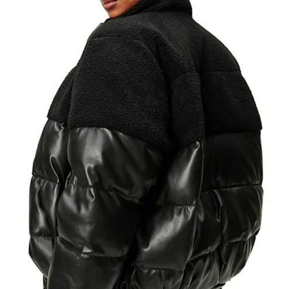 GOOD AMERICAN Women's Cocoon Puffer Coat Plus Size XXXL NWT - Picture 4 of 9